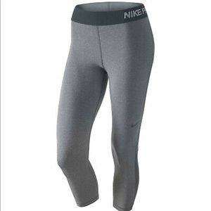 Grey Nike Pro Leggings